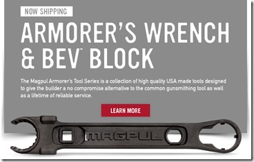 Magpul Has Just Announced That The Armorer's Wrench and Bev Block Are Now  Shipping